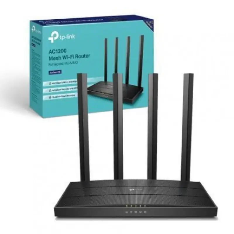 TP-Link Archer C6 | AC1200 1200mbps MU-MIMO Gigabit Router